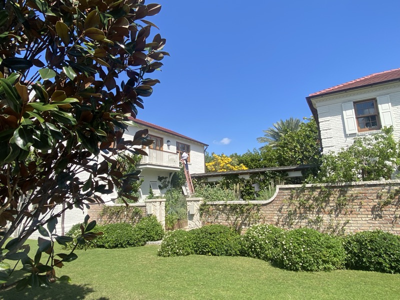 Pink's Windows crew servicing a Palm Beach Island estate